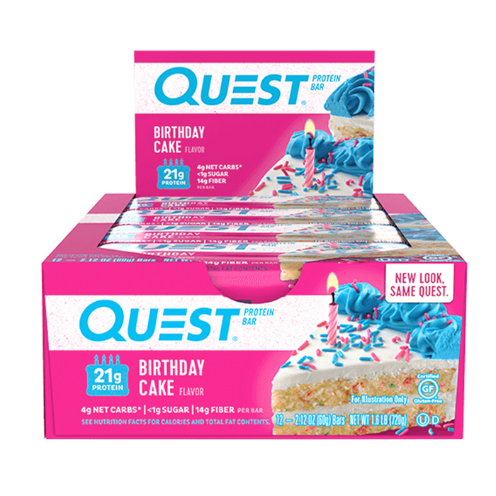 Barres Quest Boîte de 12 || Quest Bars Box of 12