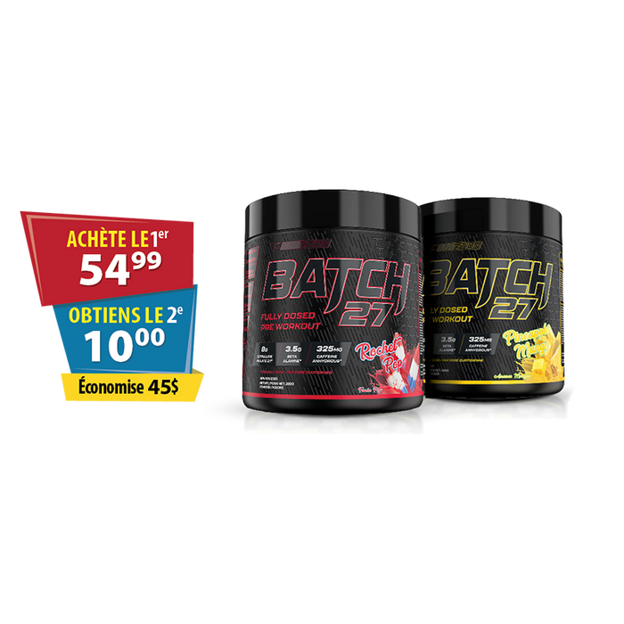 TC Nutrition Batch 27 Pre-Workout 360g