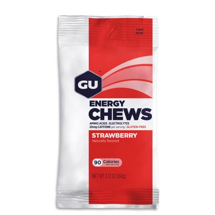 GU Chew Sachet de deux portions (2) || GU Chew Sleeve of 2 servings (2)