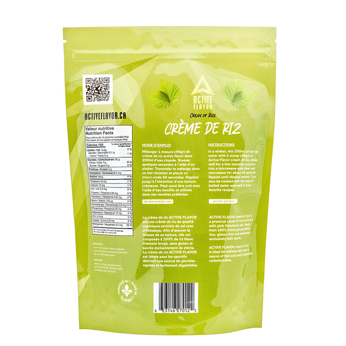 Active Flavor Cream of Rice 1.5kg