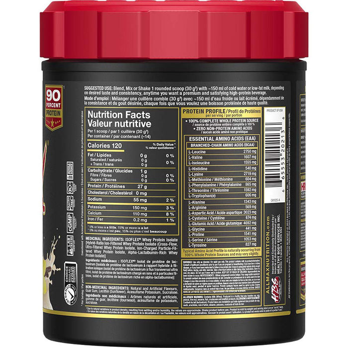 Allmax IsoFlex 1lb