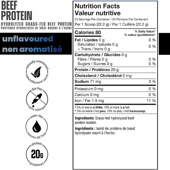 ALT Grass Fed Beef Protein 575g