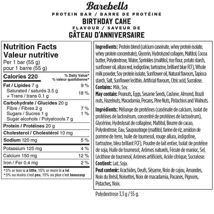 Barres individuelle Barebells (1) || Barebells Individual Bar (1)