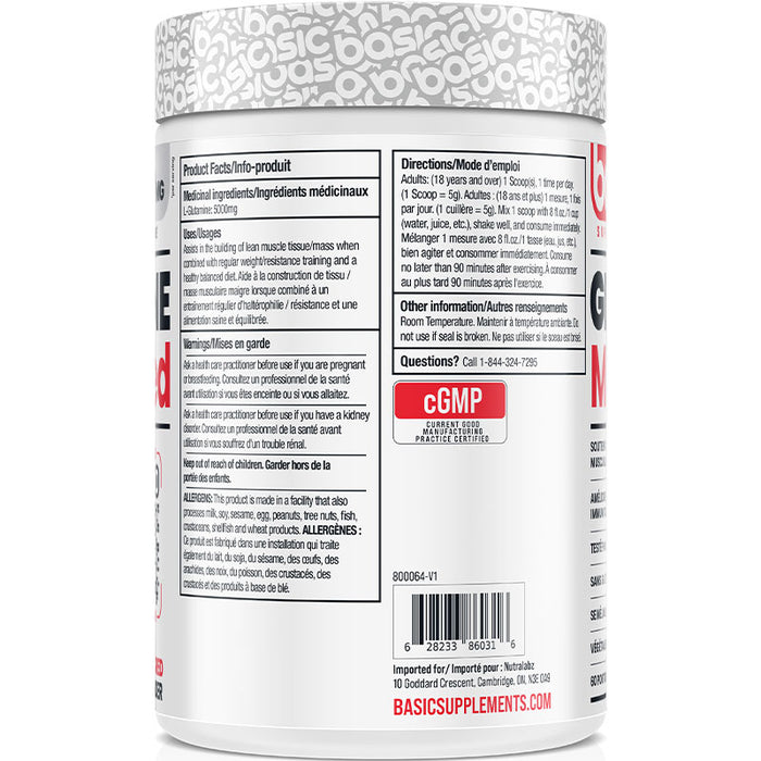 Basic Glutamine 300g
