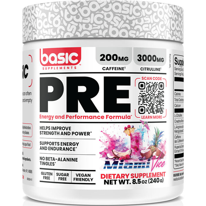 Basic Pre Workout 240g