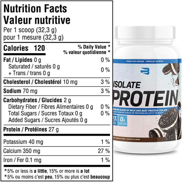 Believe Isolate Protein 1.76lb