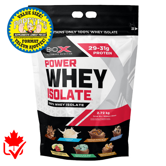 Biox Power Whey Isolate 6lb