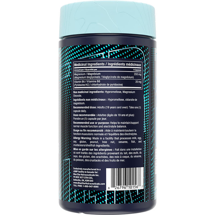 Blue Star Magnesium BisGlycinate 180 caps