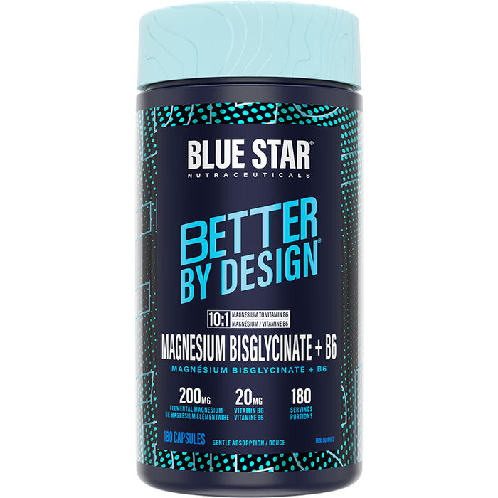 Blue Star Magnesium BisGlycinate 180 caps