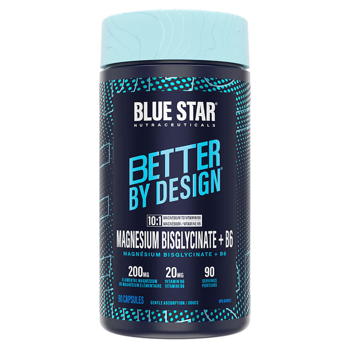 Blue Star Magnesium BisGlycinate 90 caps