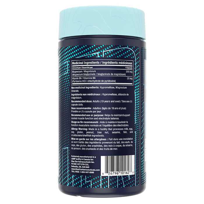 Blue Star Magnesium BisGlycinate 90 caps