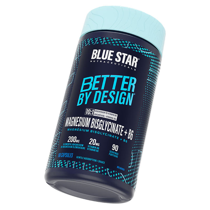 Blue Star Magnesium BisGlycinate 90 caps