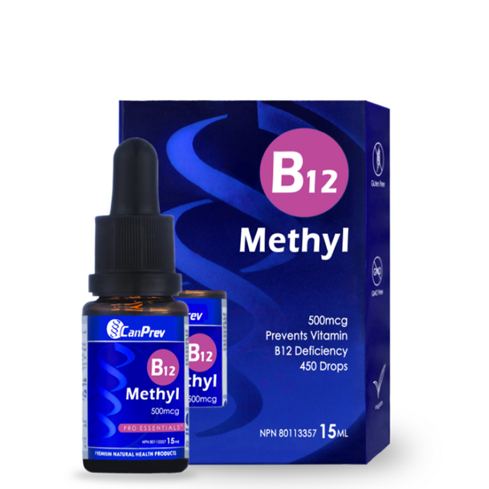 CanPrev B12 Methyl 500mcg Drops 15ml