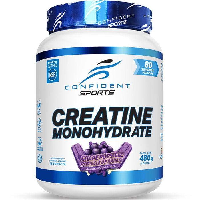 Confident Creatine Flavoured 480g