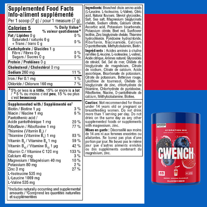Cwench Hydration Mix 315g