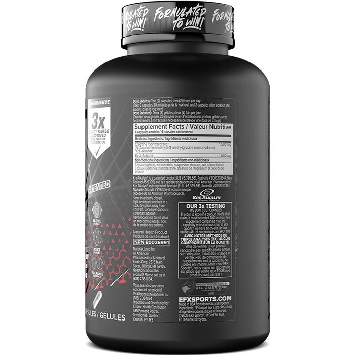 EFX Beta-Kre 144 caps