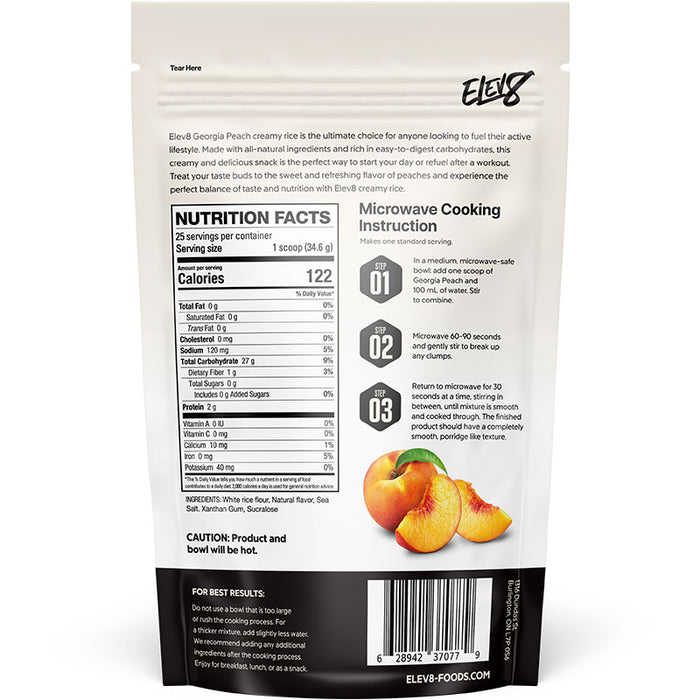 Elev8 Crème de riz 868g || Elev8 Foods Cream of rice 868g