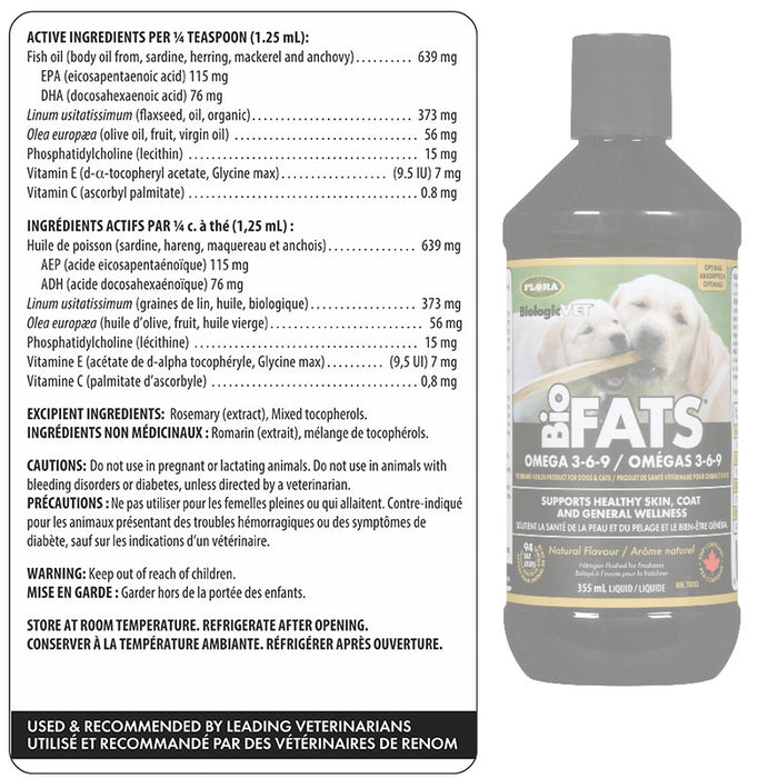 BiologicVET BioFATS 355ml