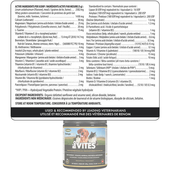 BiologicVET BioVITES 200g
