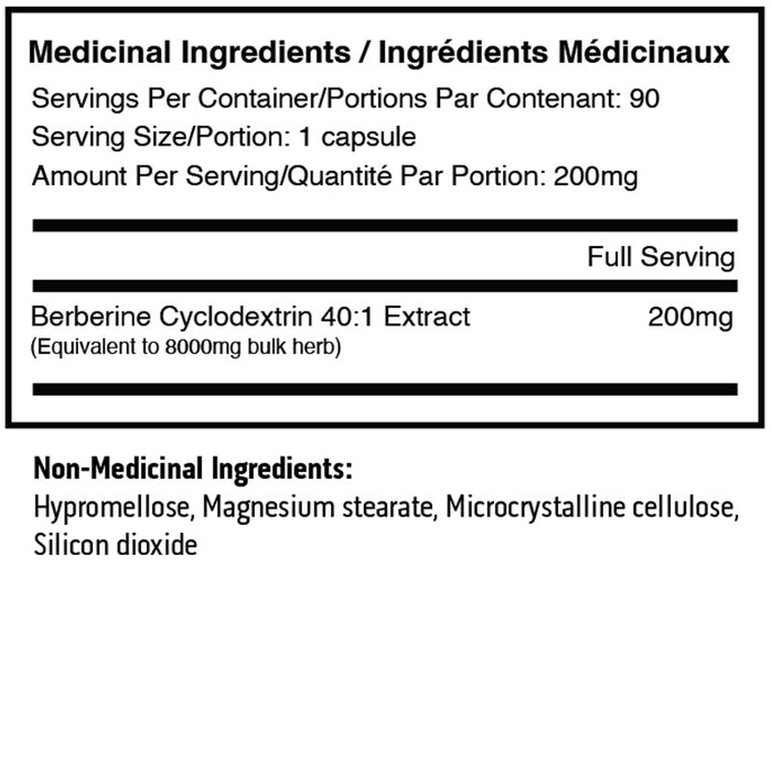 Fortitude Health Berberine Supercyclo 90 caps