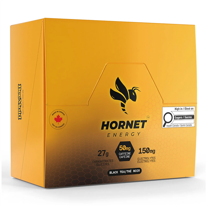 Hornet Energy Gel Caféiné Boîte de 24 || Hornet Energy Caffeinated Gel Box of 24