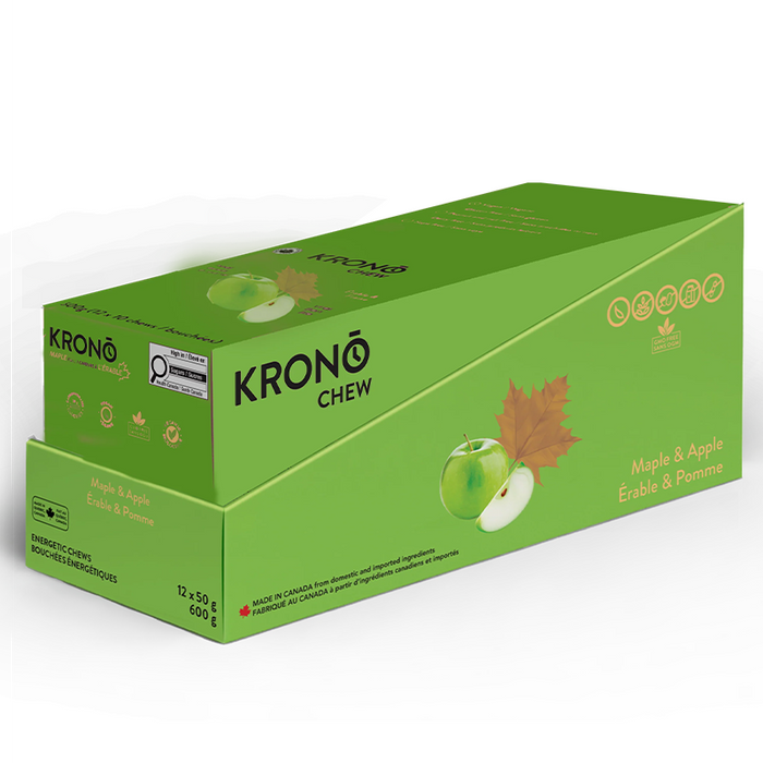 Krono boîte de 12 sac Bouchées Énergétiques (12) || Krono box of 12 bags of Energetic Chews