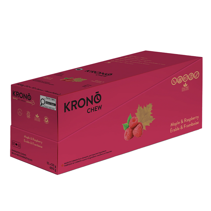 Krono boîte de 12 sac Bouchées Énergétiques (12) || Krono box of 12 bags of Energetic Chews