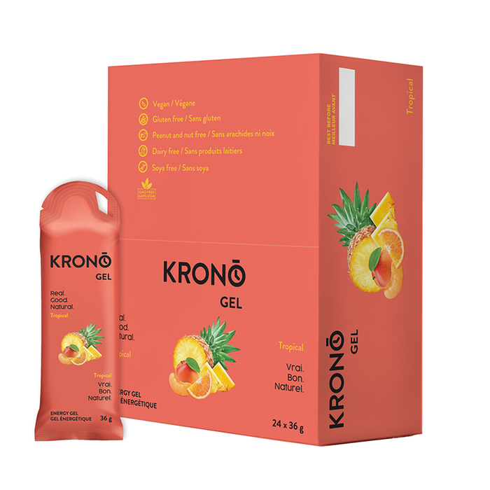 Krono Boîte de 24 gels d'éngergie || Krono Box of 24 energy gels