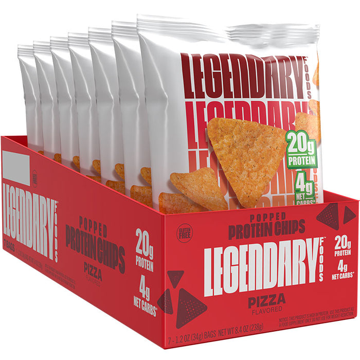 Legendary Foods Protein Chips Boîte de 7 || Legendary Foods Protein Chips Box of 7