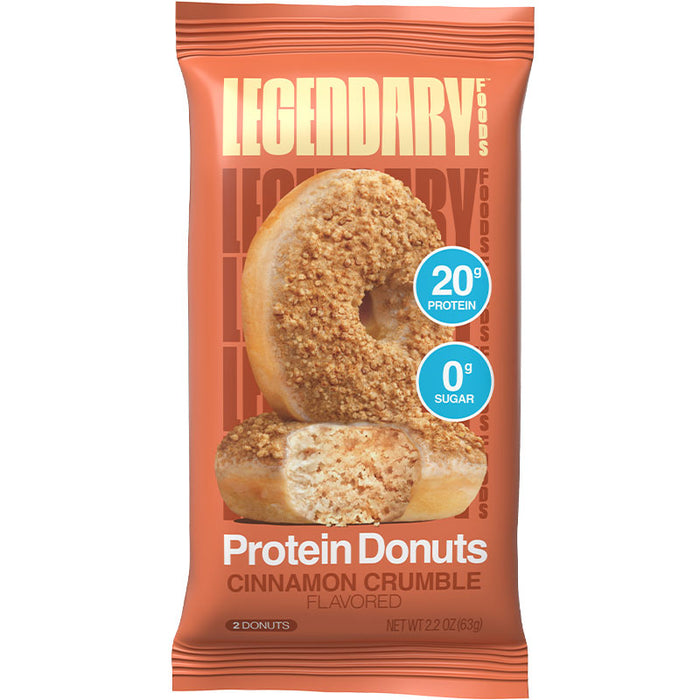 Legendary Foods Protein Donuts Paquet Individuel (1) || Legendary Foods Protein Donuts Single Serving (1)