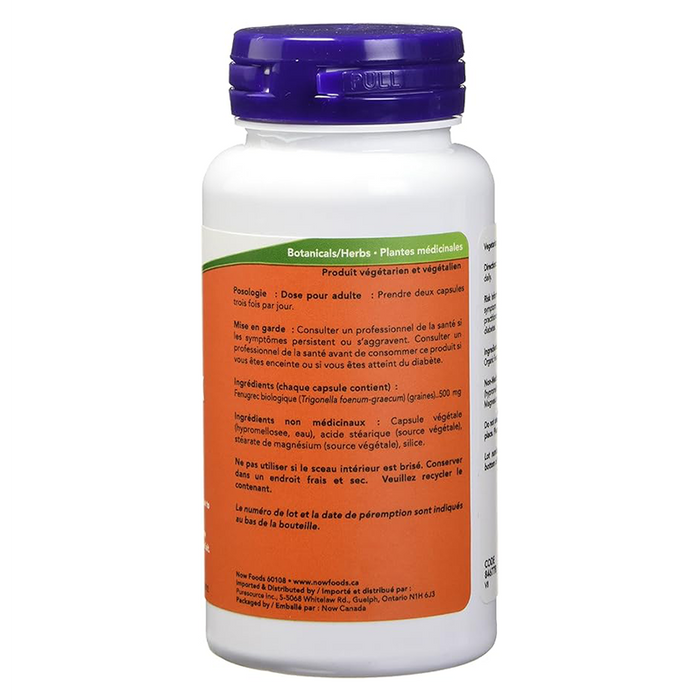 NOW Fenugreek 500mg 100 caps