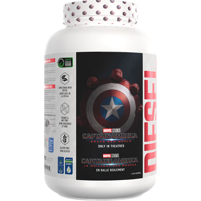 Édition Limitée Perfect Sports Diesel 2lbs Marvel Studios: Captain America || Limited Edition Box Set Perfect Sports Diesel 2lb Marvel Studios: Captain America