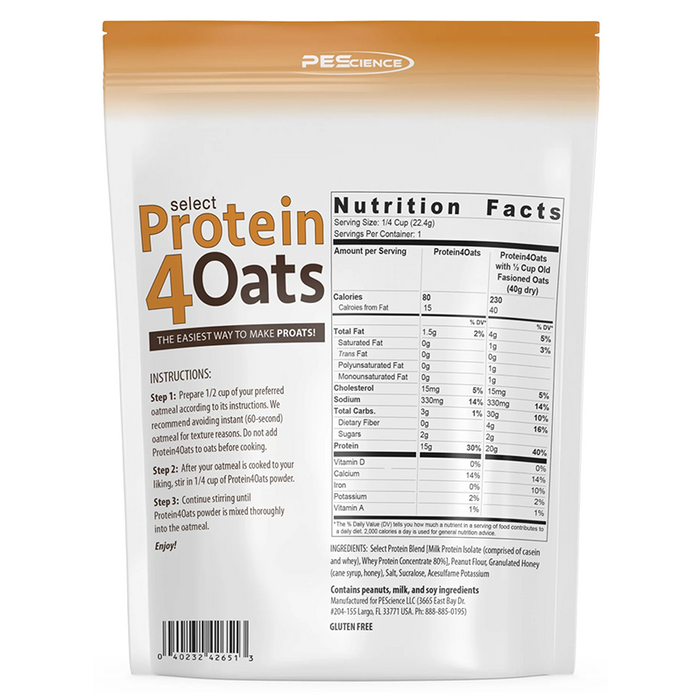 PEScience Protein 4 Oats 269g