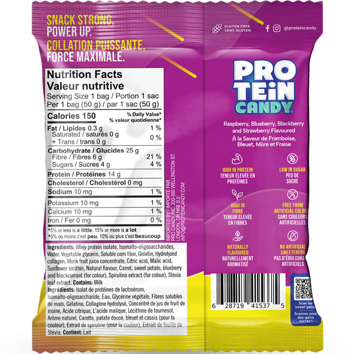 Protein Candy à l'unité || Protein Candy individual bag