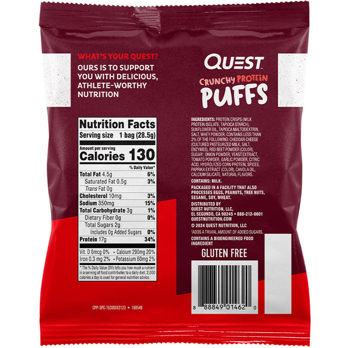 Quest Puffs Boîte de 10 || Quest Puffs Box of 10