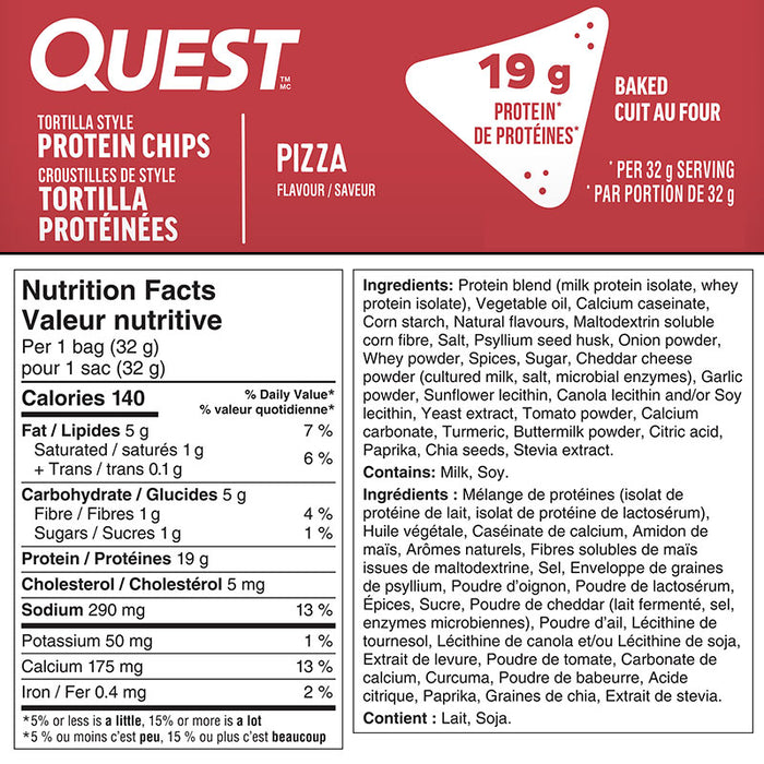 Tortilla Chips Quest Boîte de 8 || Chips Quest Tortilla Box of 8
