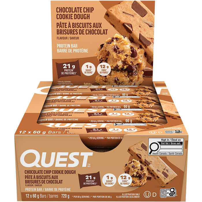 Barres Quest Boîte de 12 || Quest Bars Box of 12