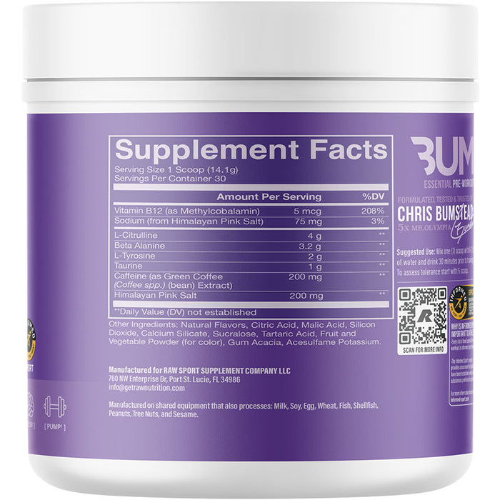 CBUM Essential Pre-Workout 400g