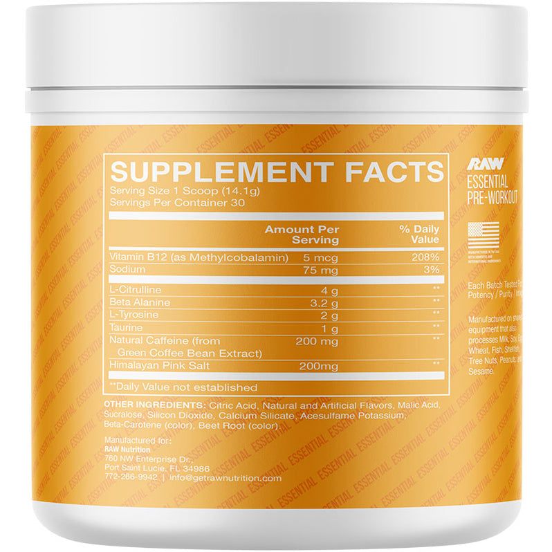 CBUM Essential PreWorkout 400g — Popeye's Suppléments