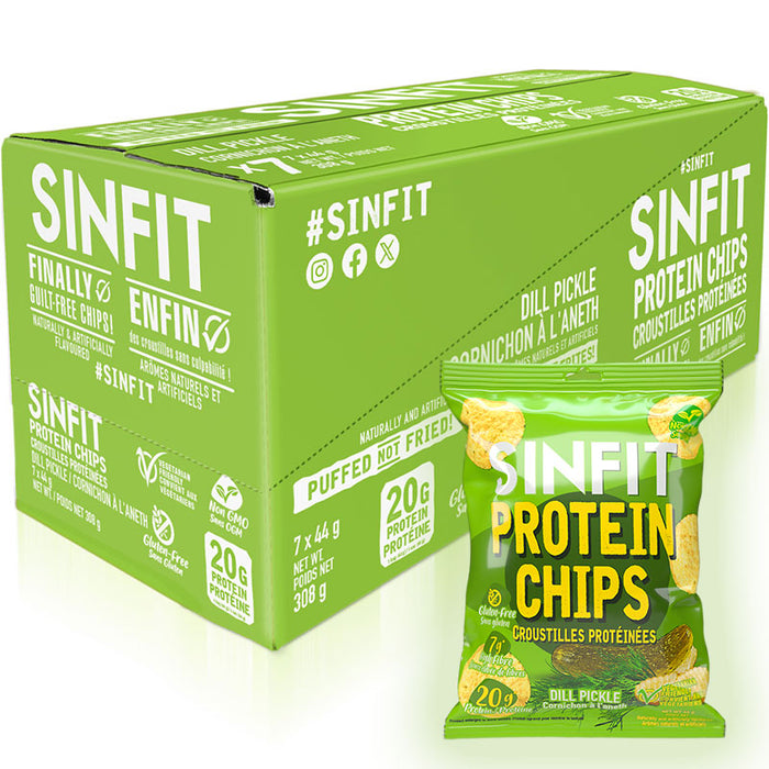 Sinfit Protein Chips Boîte de 7 || Sinfit Protein Chips Box of 7