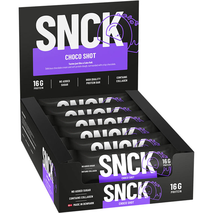 Boîte de 12 barre protéinées SNCK || Box of 12 SNCK Protein Bar