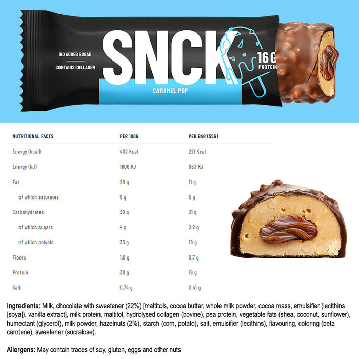 SNCK Protein Barre individuelle (1)|| SNCK individual  Protein Bar (1)