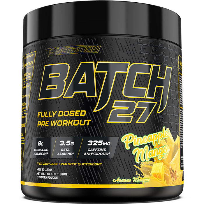 TC Nutrition Batch 27 Pre-Workout 360g