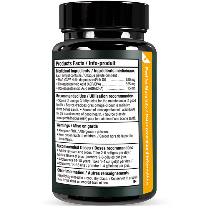 Younited Daily Omega Fish Oil EPA Concentra 60 cap