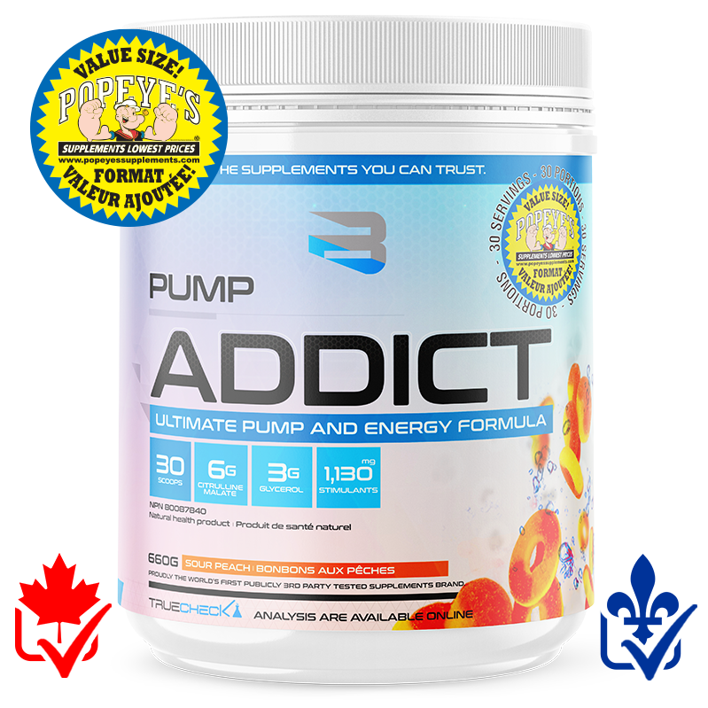 Produits de pompe musculaire/oxyde nitrique (N.O.) — Popeye's Suppléments