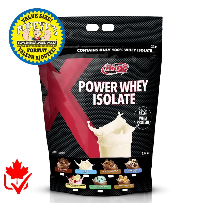 Biox Power Whey Isolate 6lb — Popeye's Suppléments