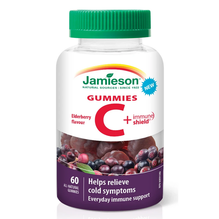 Jamieson Vitamin C Immune Shield 60 gummies