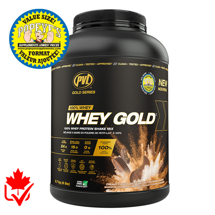 pvl l carnitine gold PVL Whey Gold 6lbs — Popeye's Suppléments
