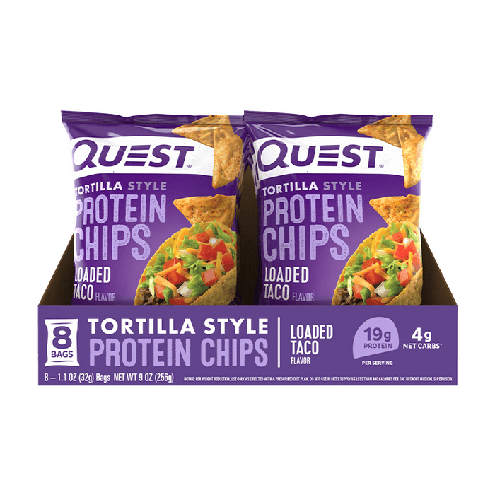 Tortilla Chips Quest Boîte de 8 10888849009951
