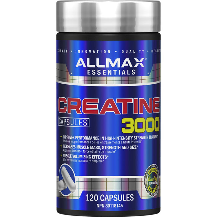 Allmax Creatine 3000 120 caps — Popeye's Suppléments